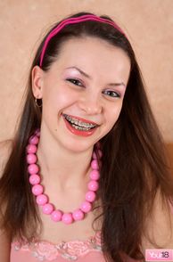 Smiling Teen With Braces